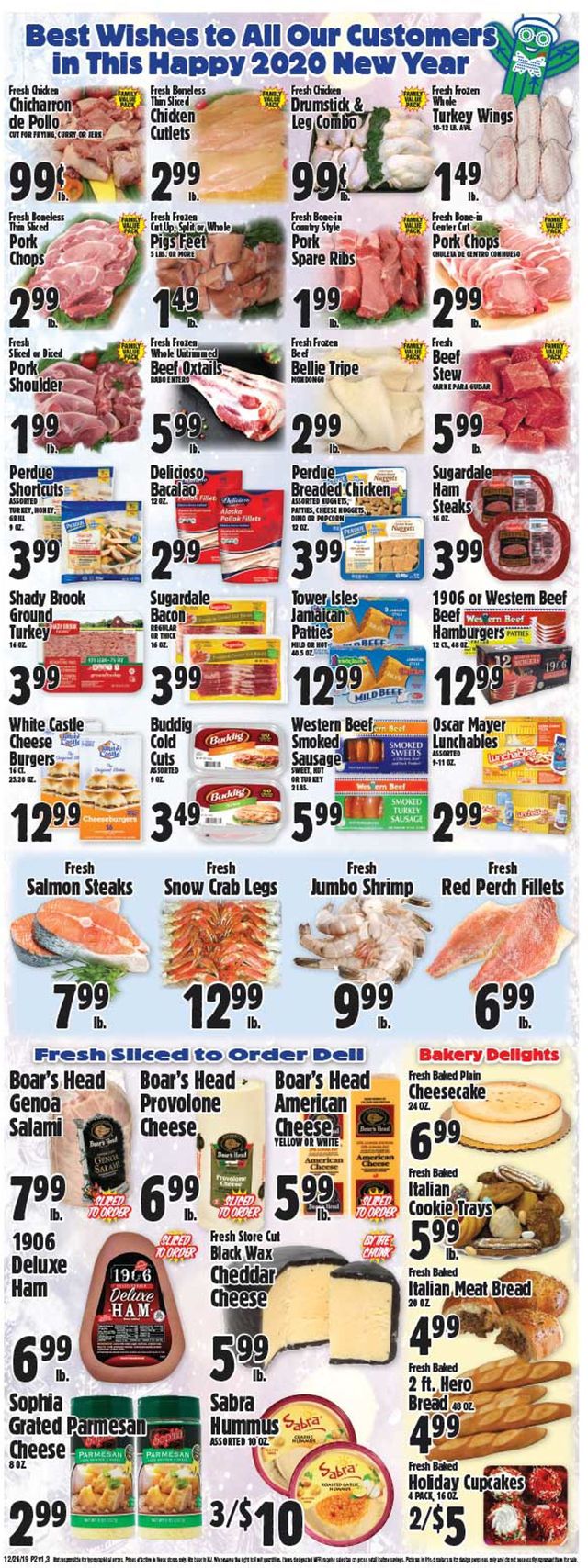 Western Beef Ad from 12/26/2019