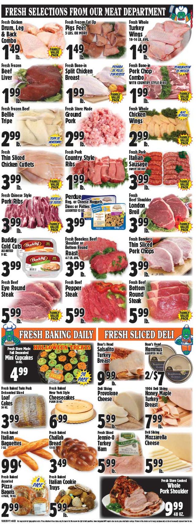 Western Beef Ad from 10/08/2020