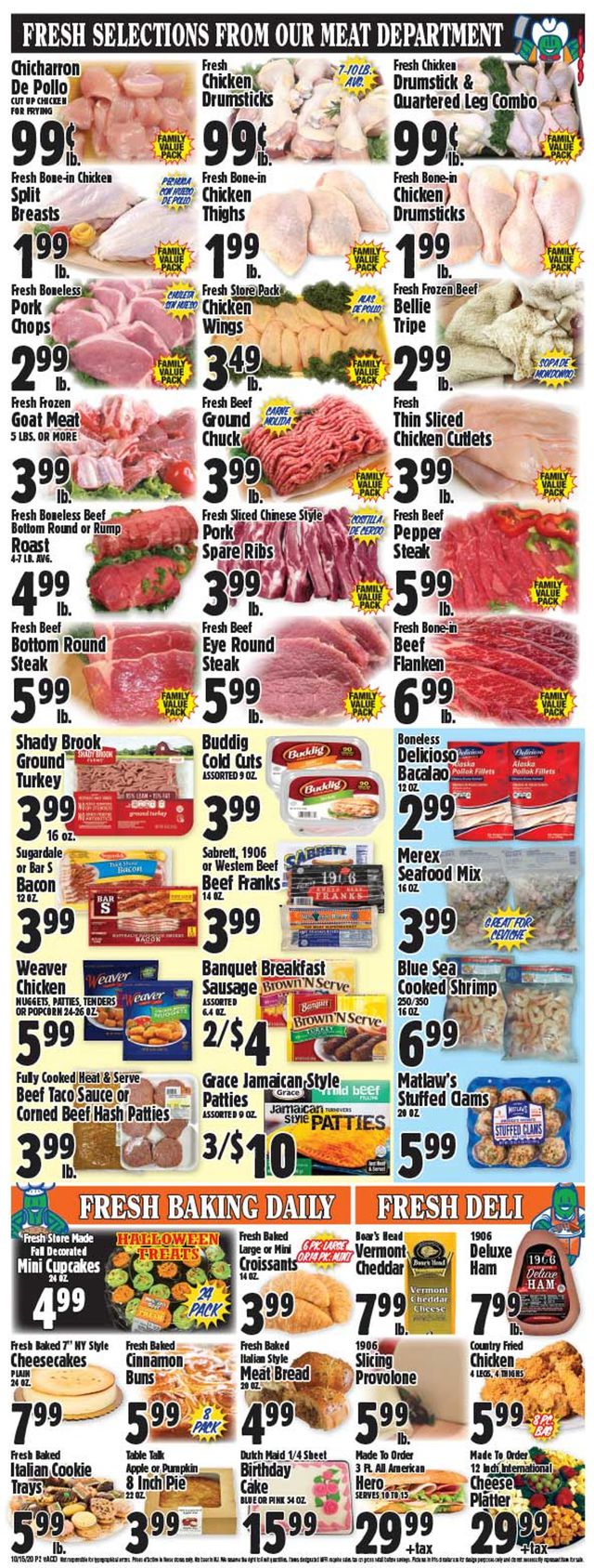 Western Beef Ad from 10/15/2020