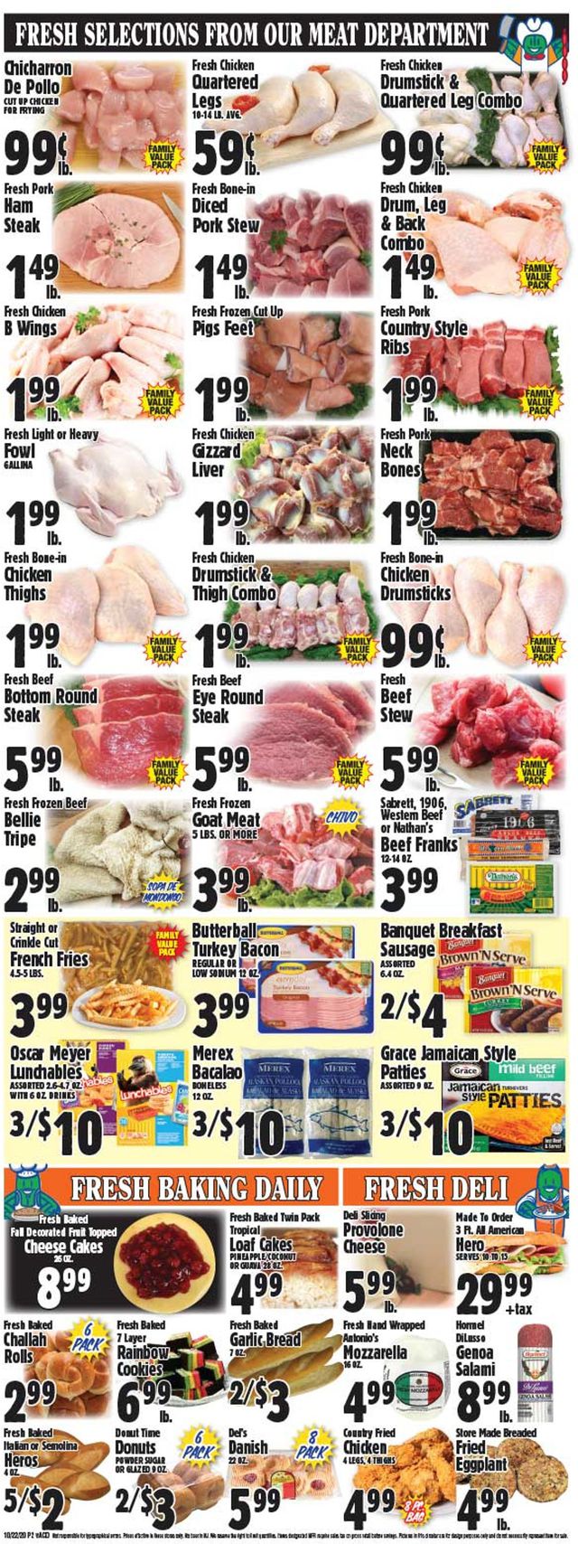 Western Beef Ad from 10/22/2020