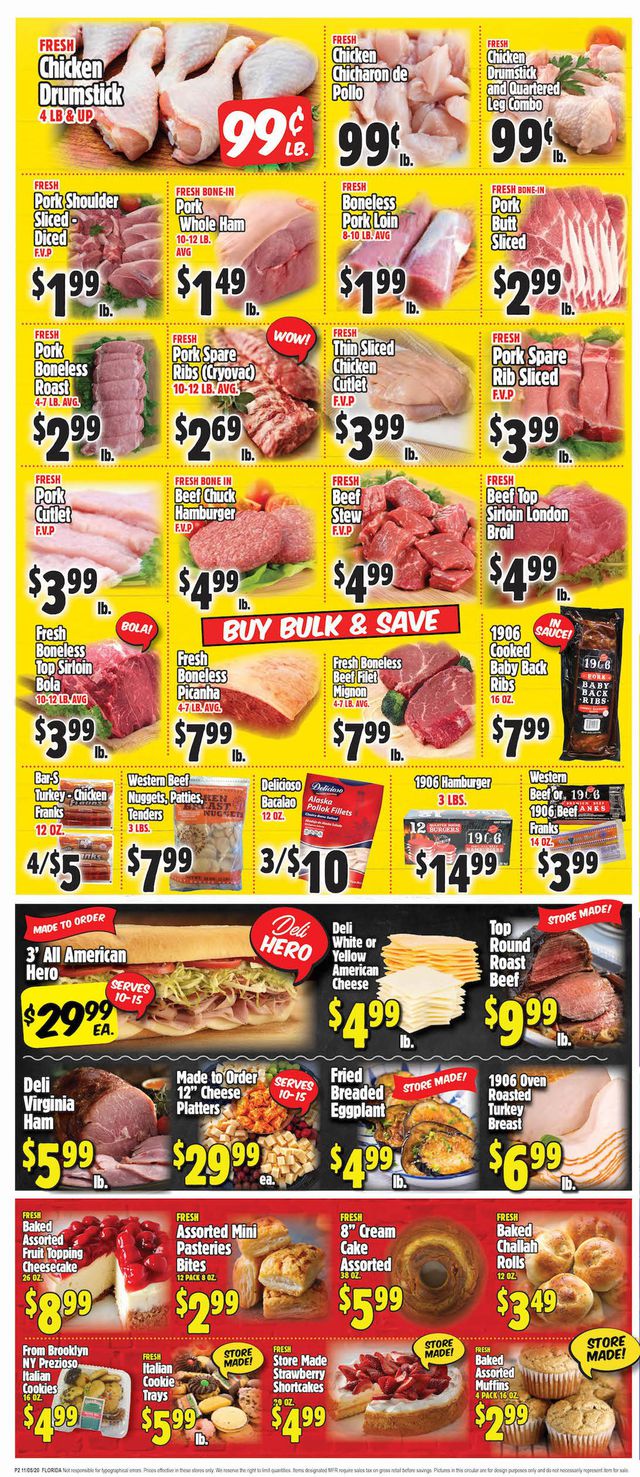 Western Beef Ad from 11/04/2020