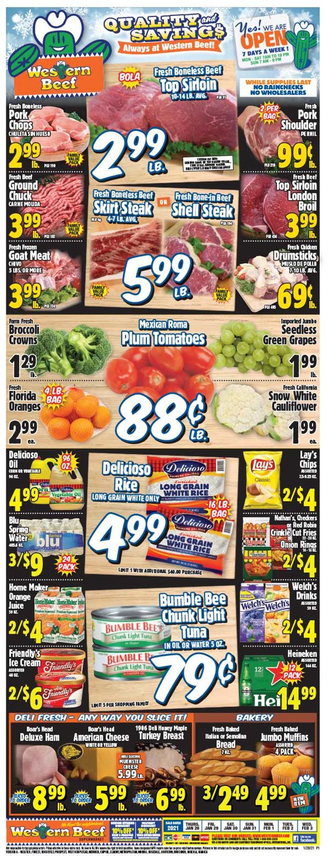 Western Beef Ad from 01/28/2021