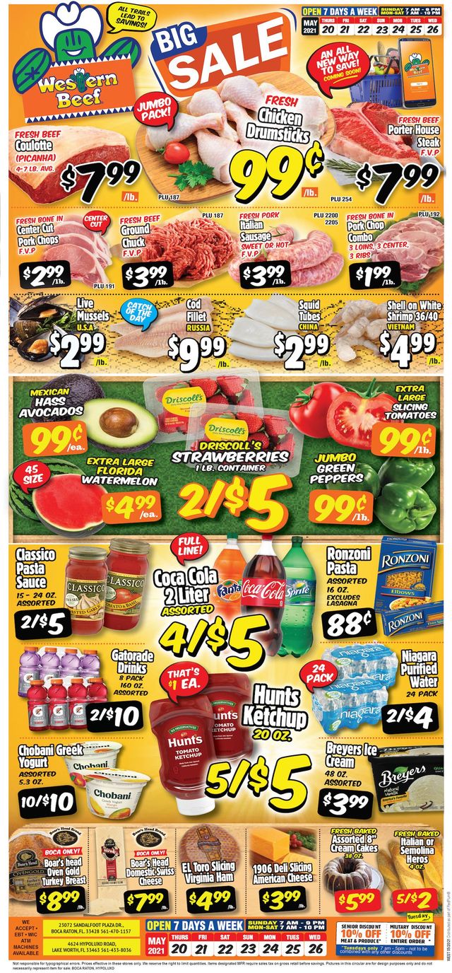 Western Beef Ad from 05/20/2021