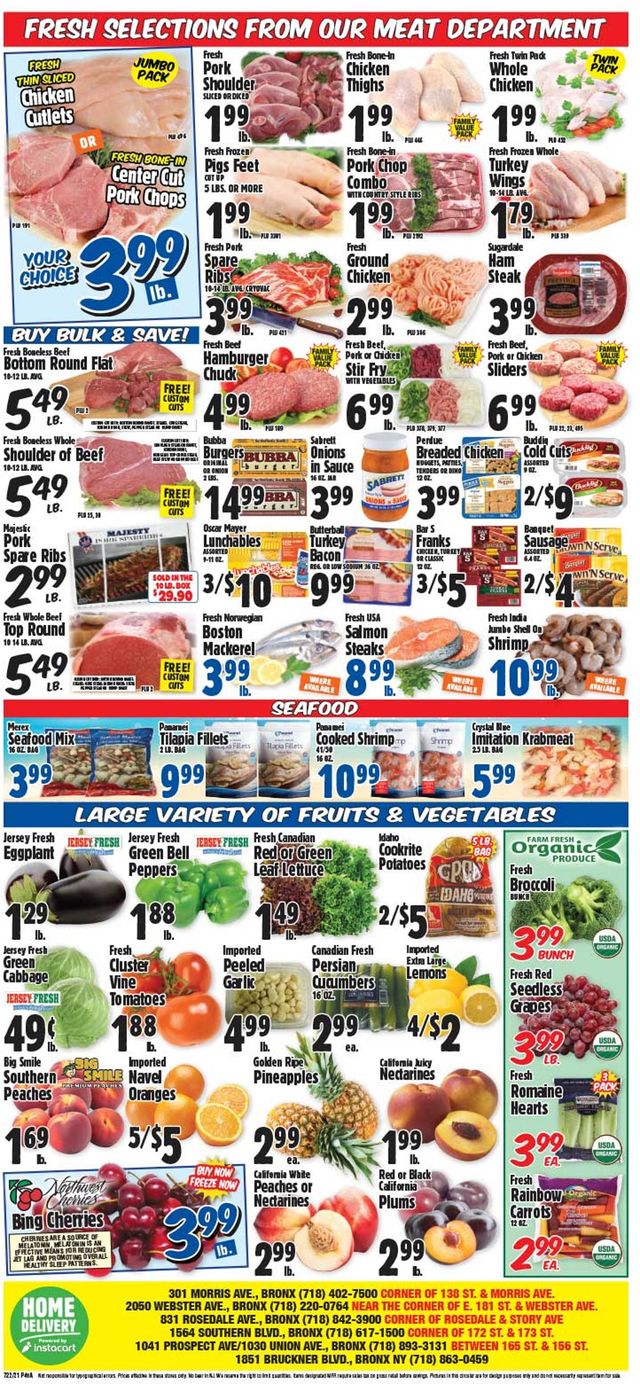 Western Beef Ad from 07/22/2021
