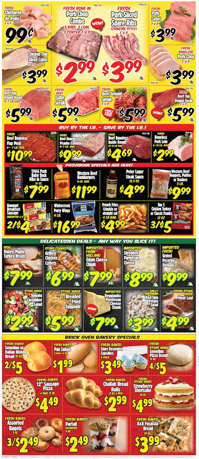 Western Beef Ad from 08/25/2021