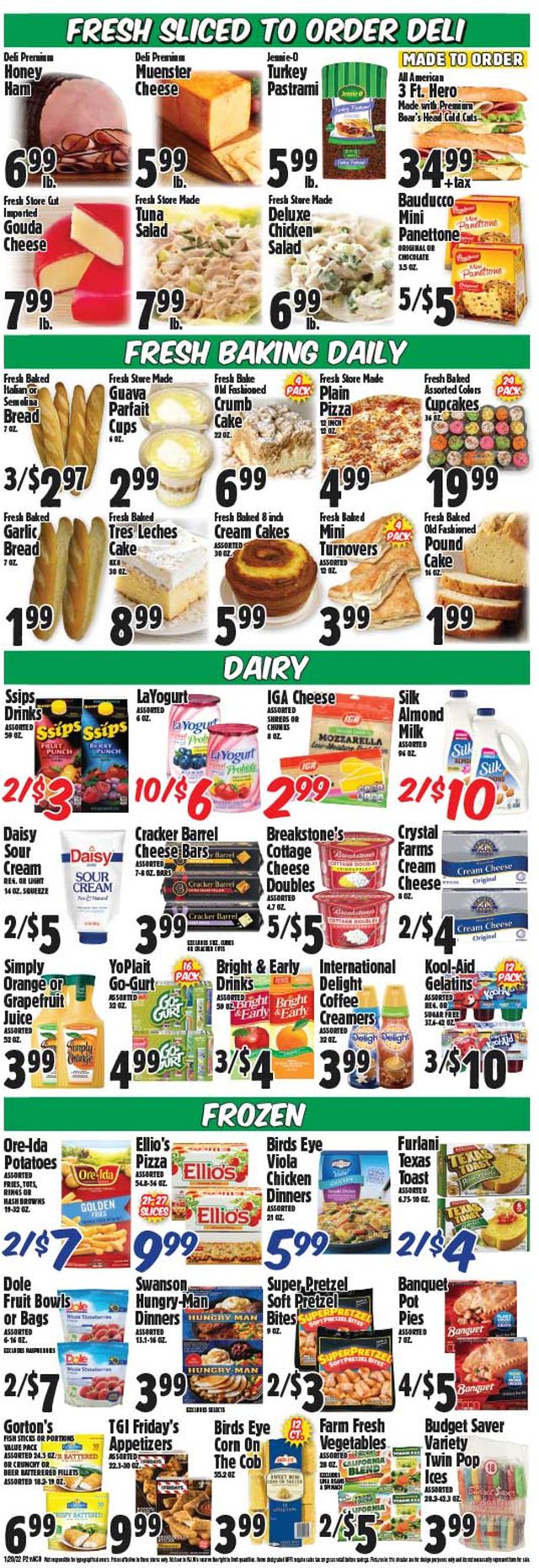 Western Beef Ad from 01/20/2022