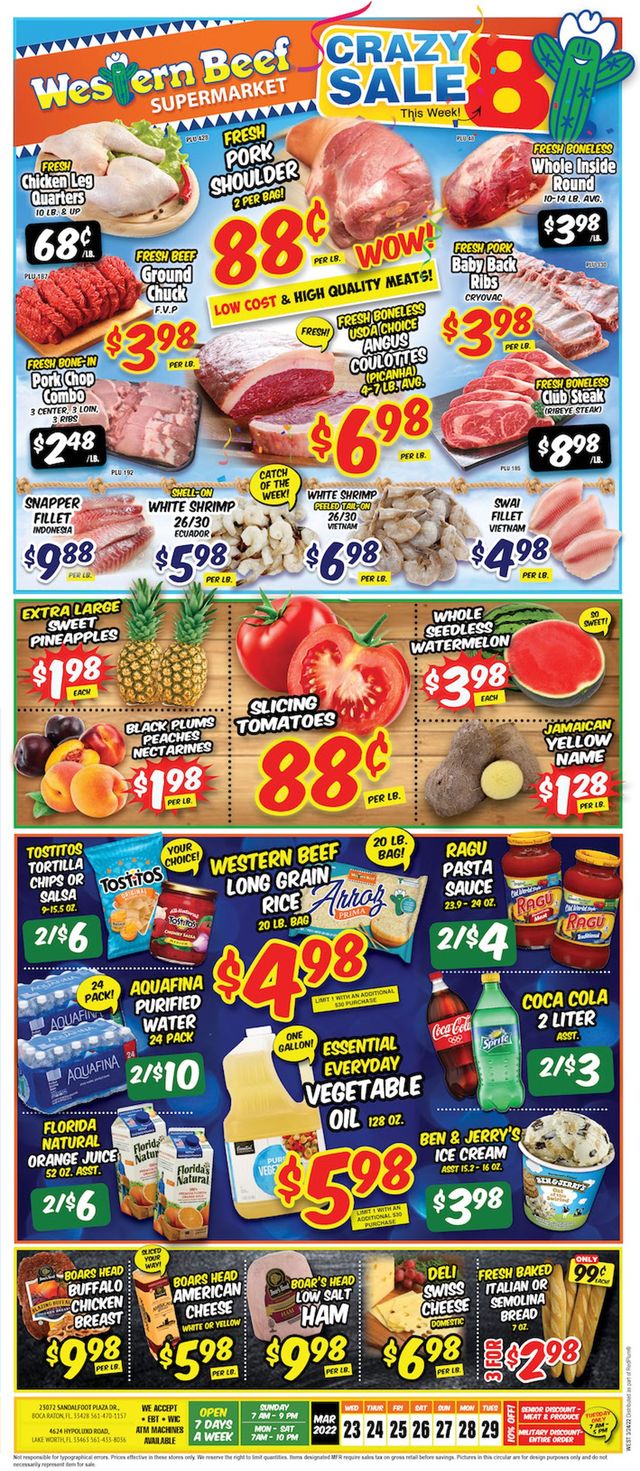 Western Beef Ad from 03/23/2022