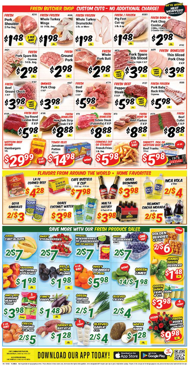 Western Beef Ad from 07/20/2022