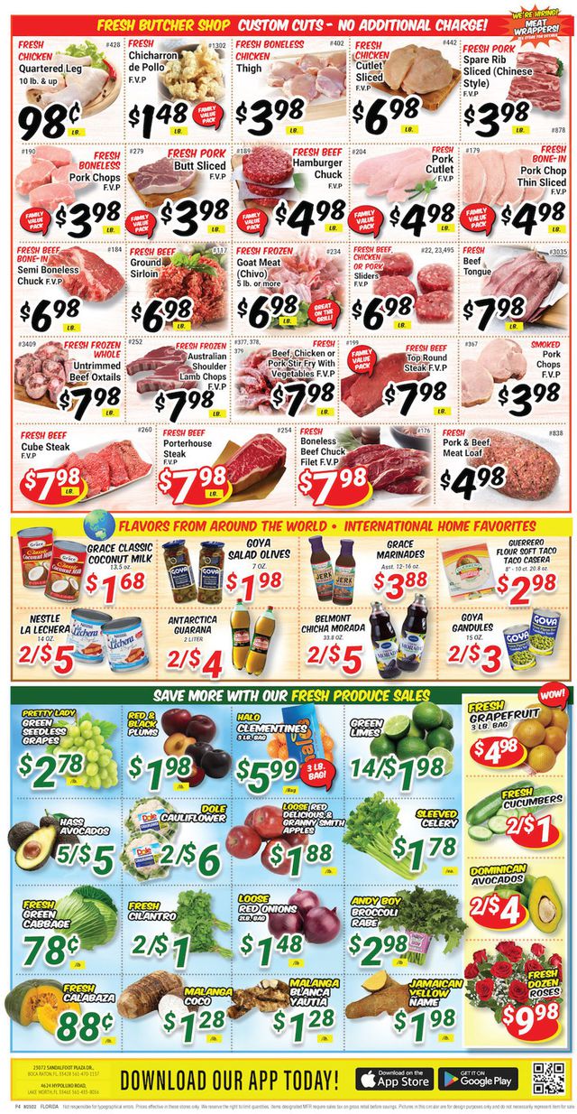 Western Beef Ad from 08/24/2022