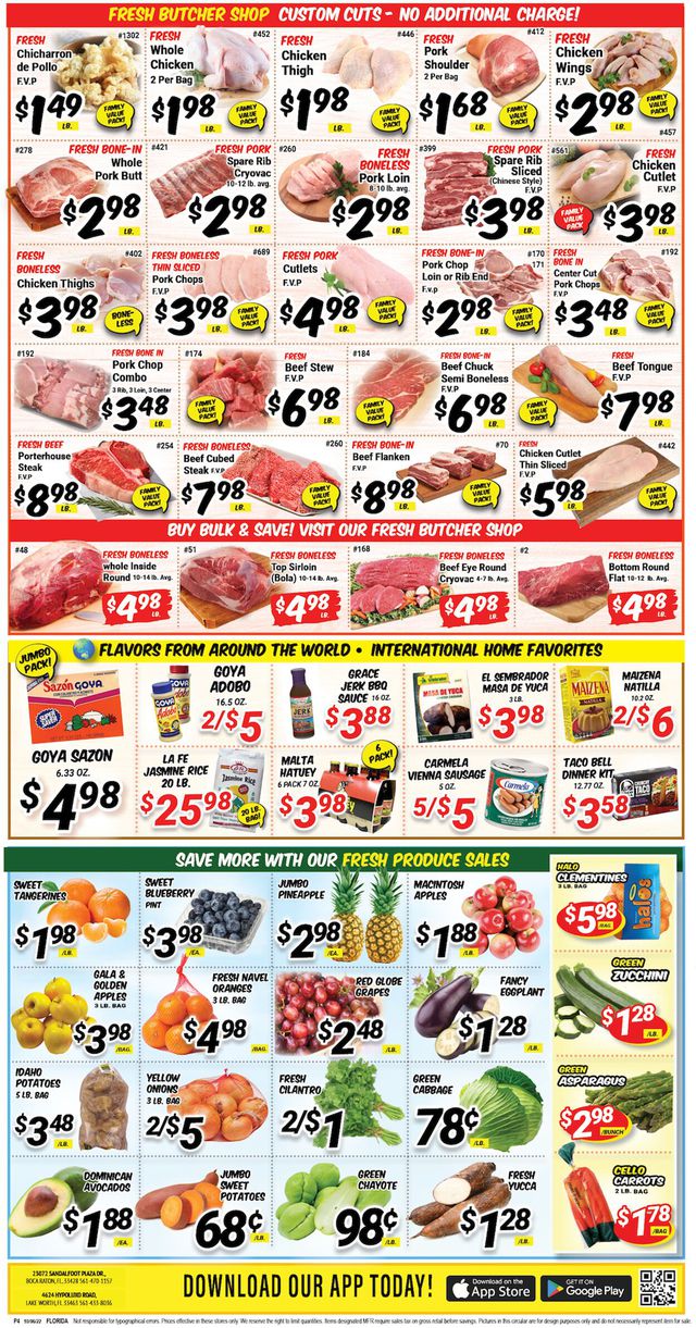 Western Beef Ad from 10/05/2022