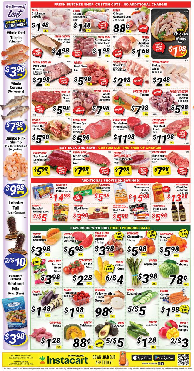Western Beef Ad from 03/29/2023