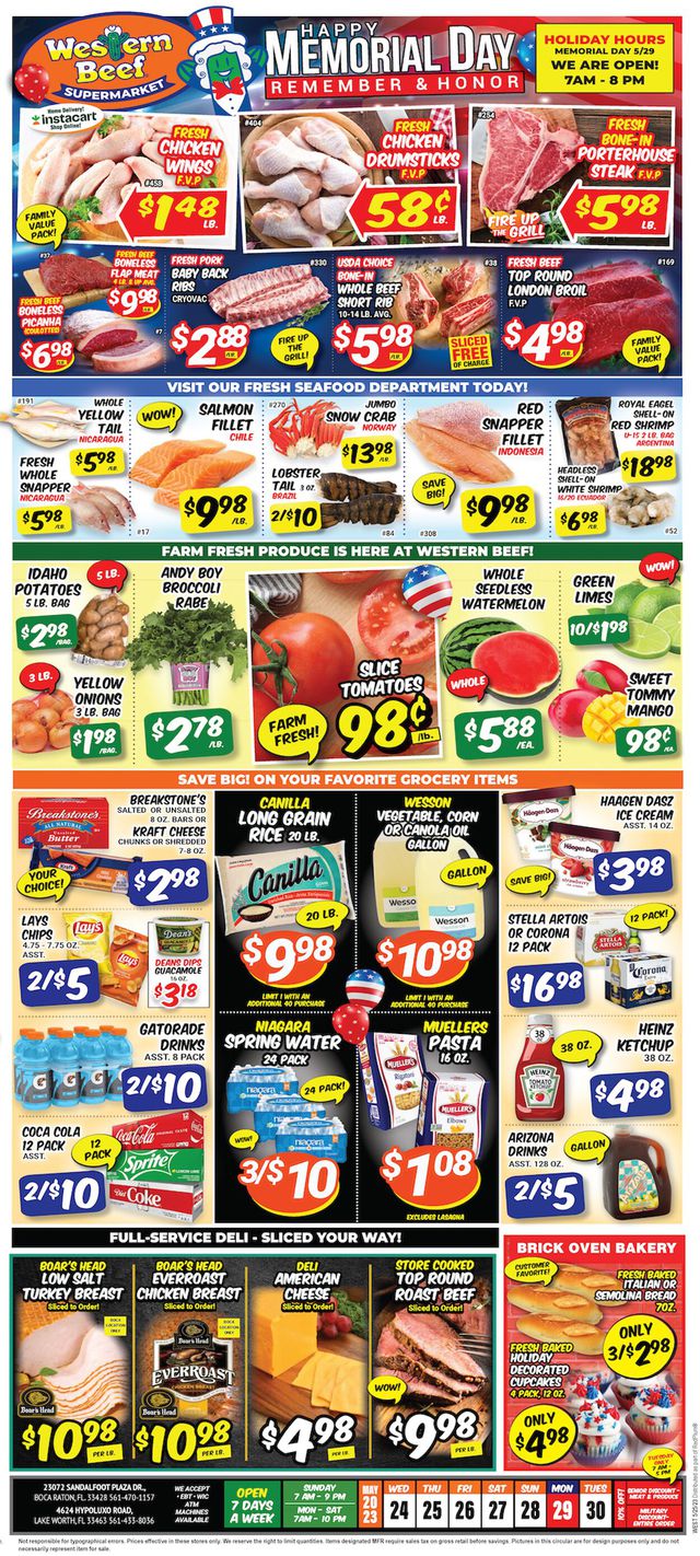Western Beef Ad from 05/24/2023