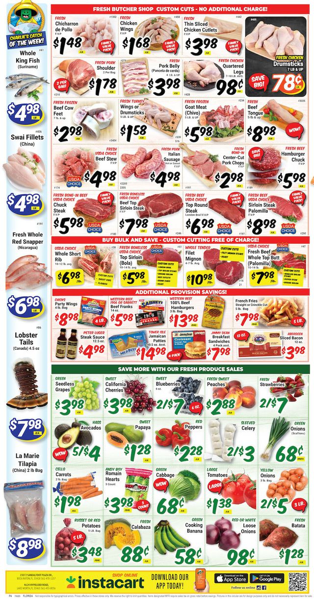 Western Beef Ad from 07/05/2023
