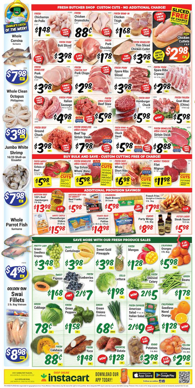 Western Beef Ad from 08/09/2023