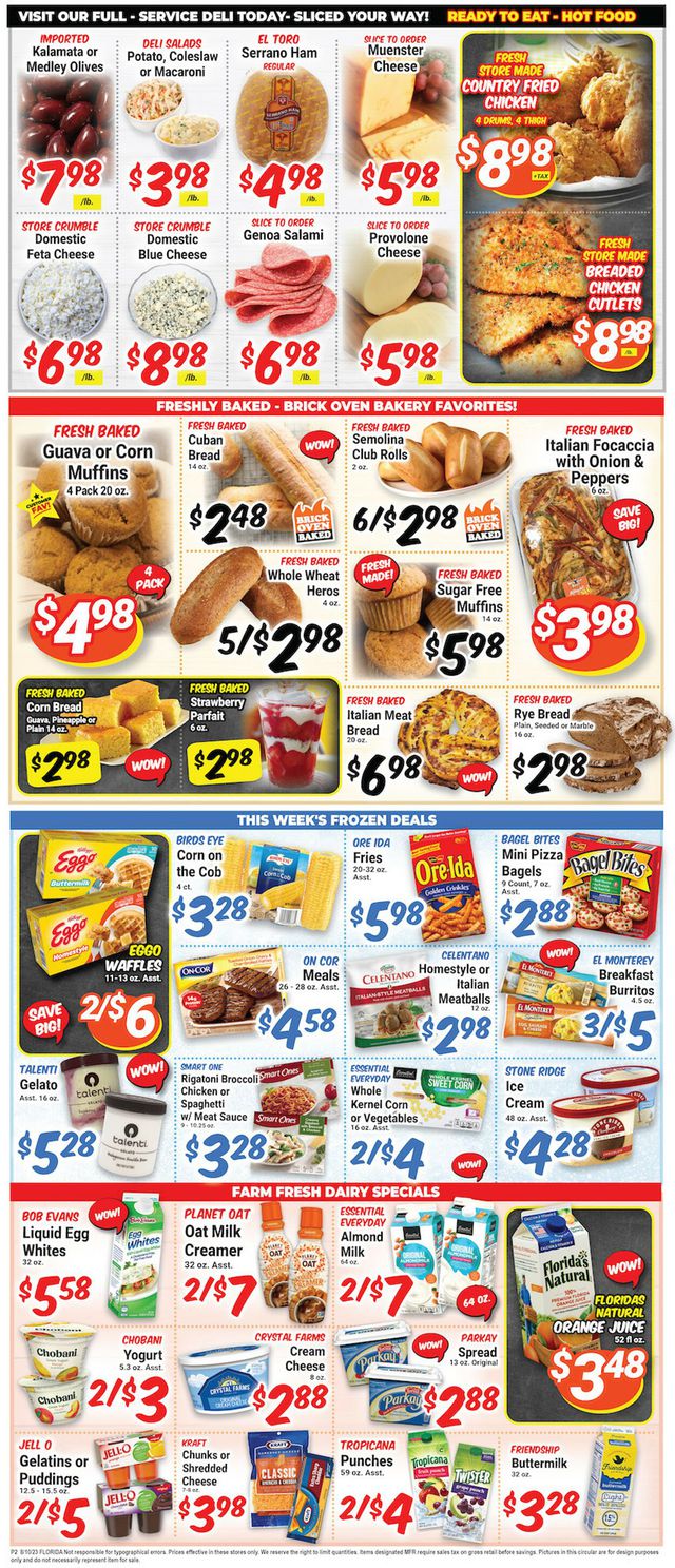 Western Beef Ad from 08/09/2023
