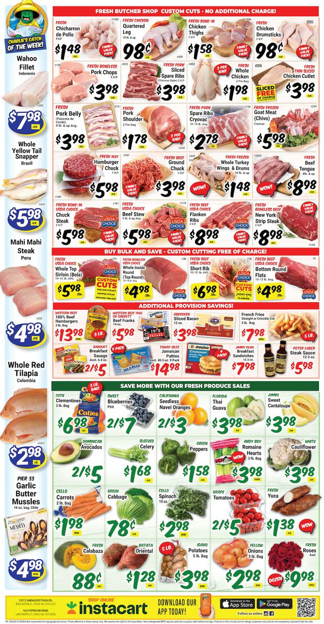 Western Beef Ad from 08/23/2023