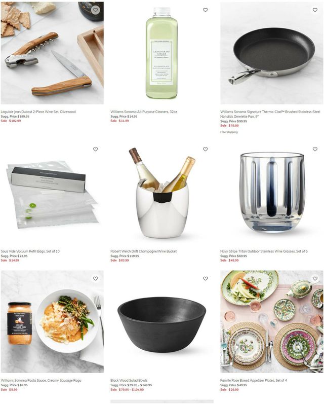 Williams-Sonoma Ad from 09/01/2022