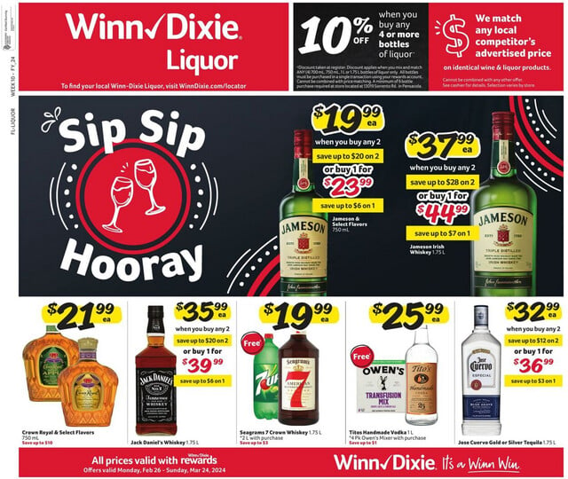 Winn Dixie Ad from 02/26/2024