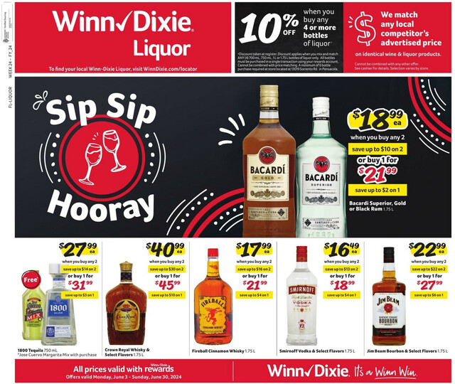 Winn Dixie Ad from 06/03/2024