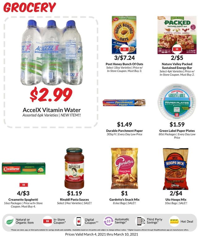 Woodman's Market Ad from 03/04/2021