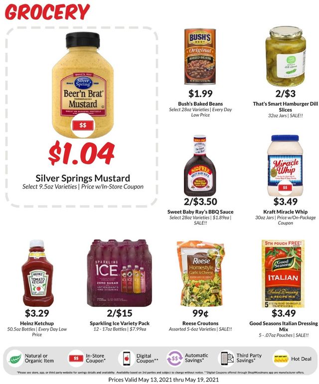 Woodman's Market Ad from 05/13/2021