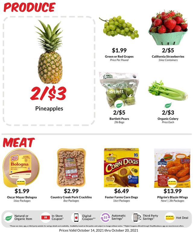 Woodman's Market Ad from 10/14/2021