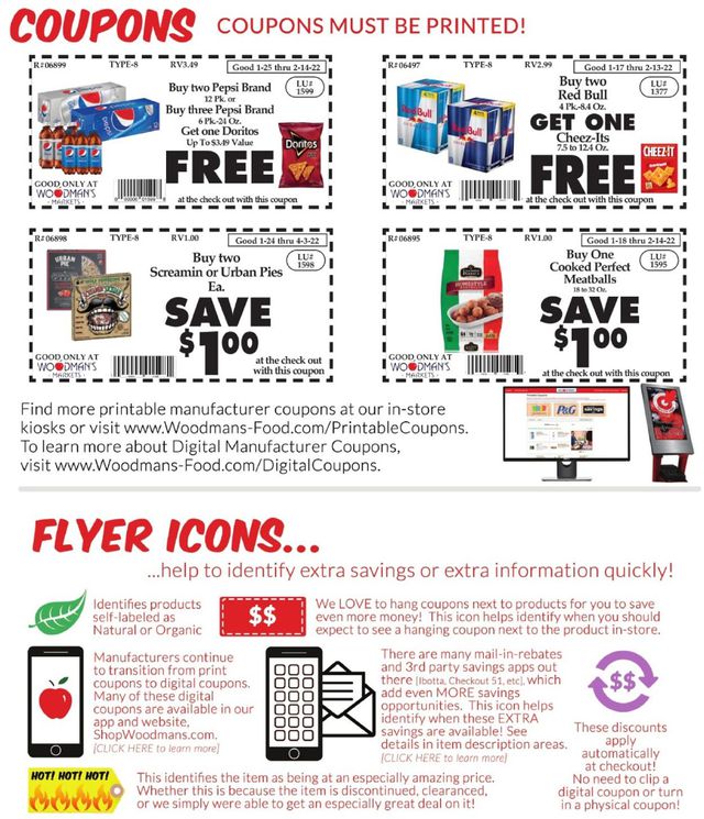 Woodman's Market Ad from 02/03/2022