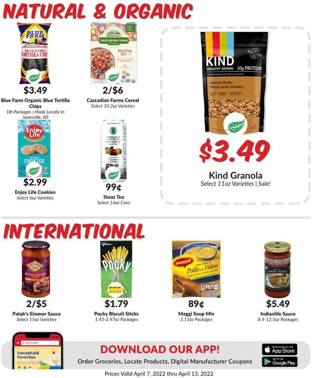 Woodman's Market Ad from 04/07/2022