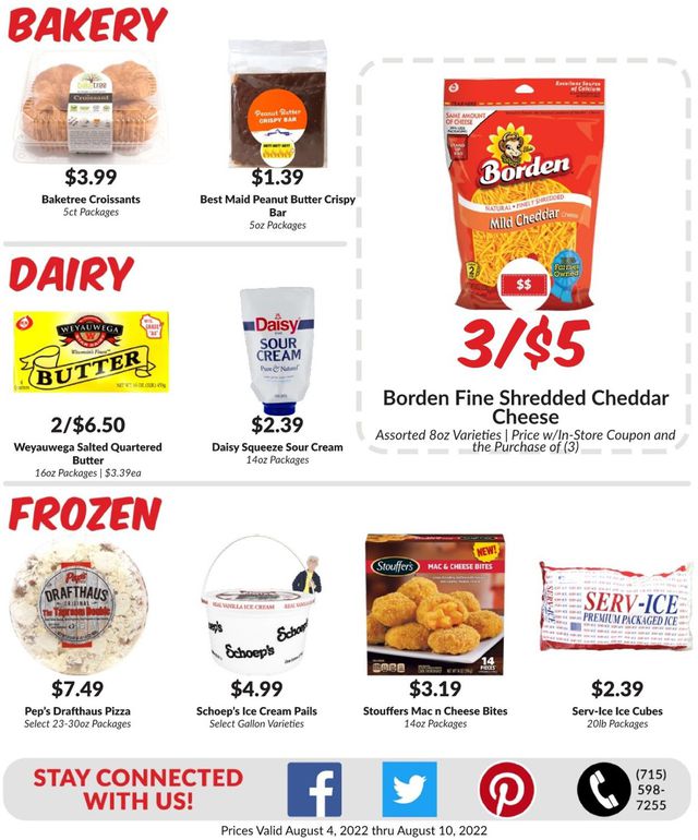 Woodman's Market Ad from 08/04/2022