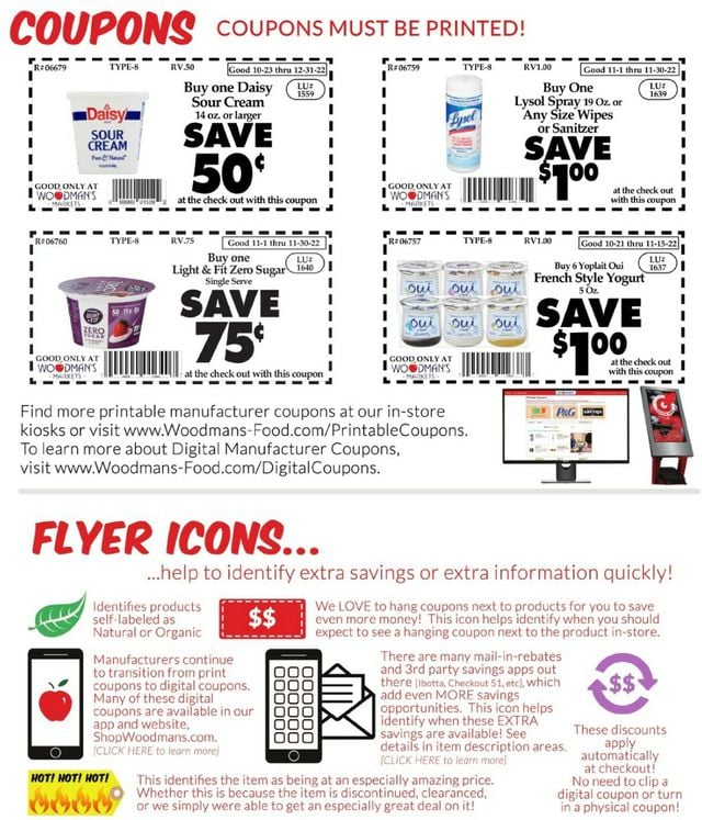 Woodman's Market Ad from 11/11/2022