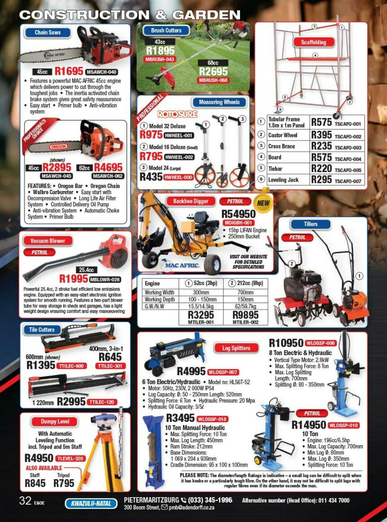 Adendorff Machinery Mart Catalogue from 2023/03/08