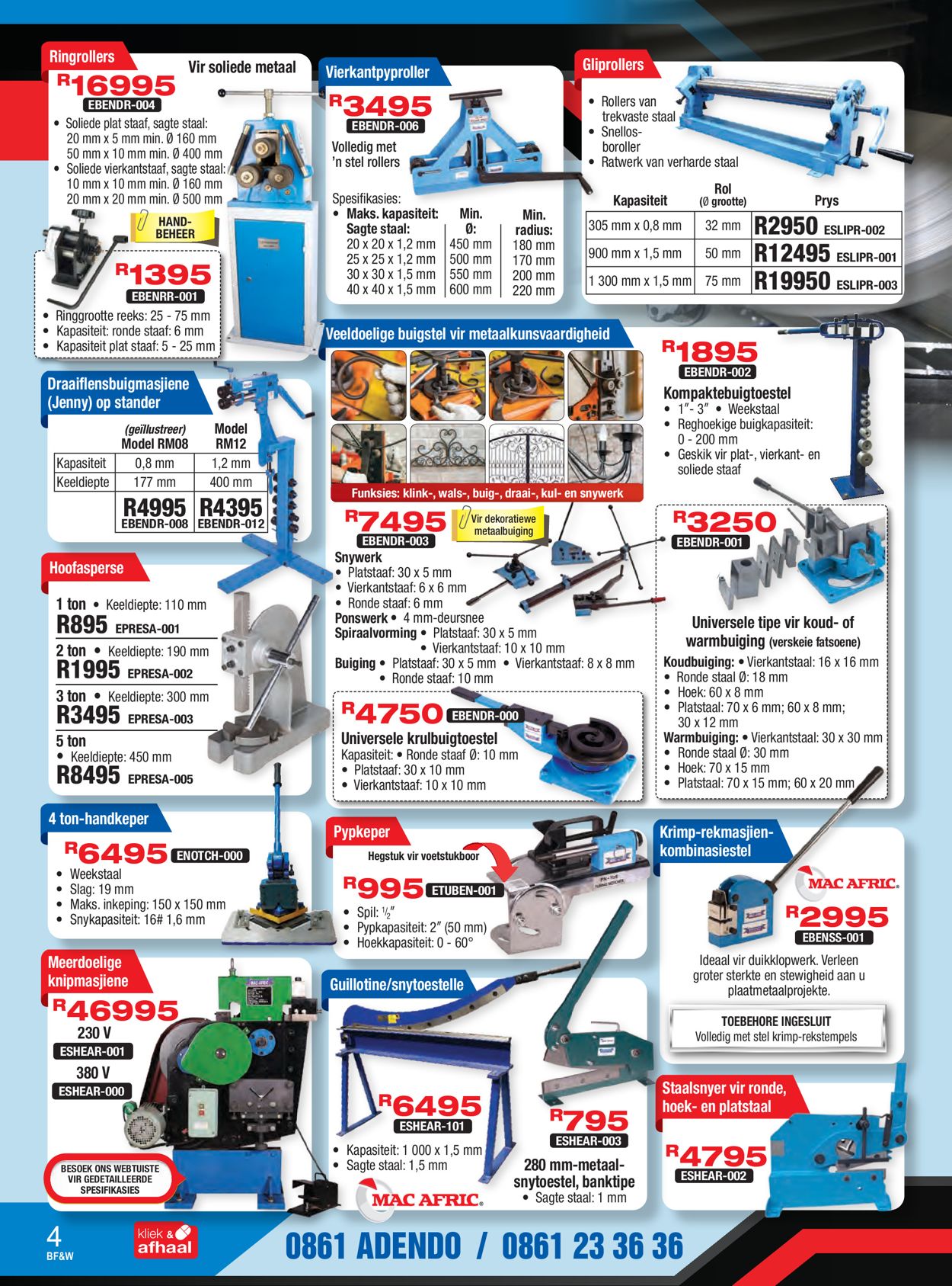 Adendorff Machinery Mart Catalogue from 2020/02/01