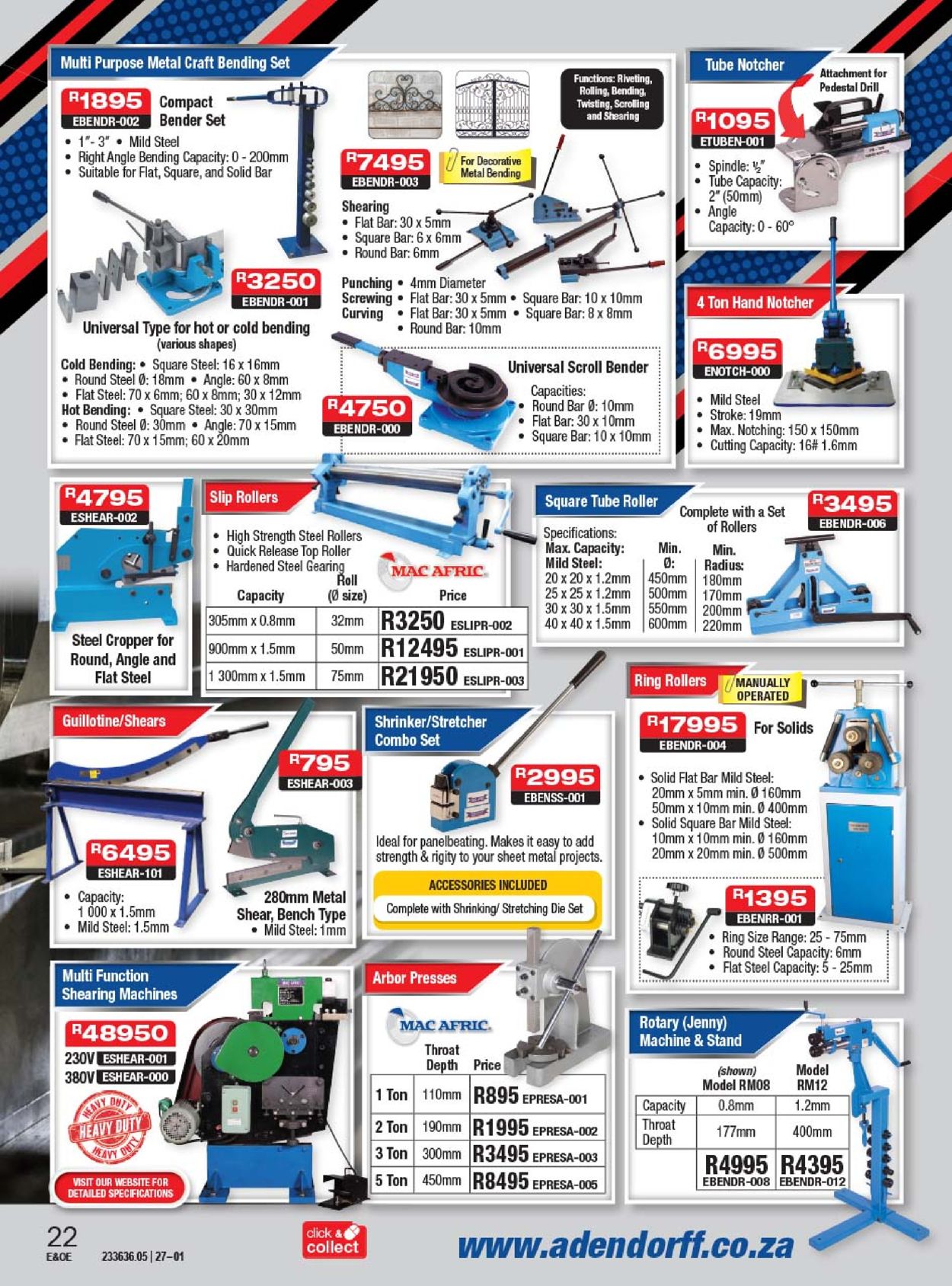 Adendorff Machinery Mart Catalogue from 2020/07/27