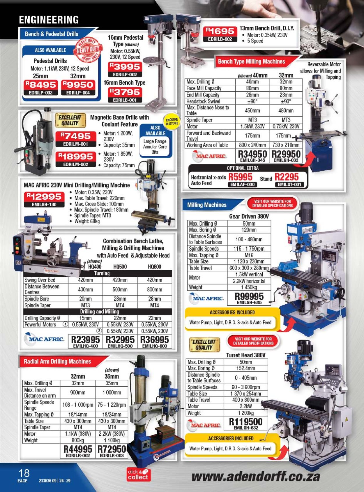 Adendorff Machinery Mart Catalogue from 2020/08/24