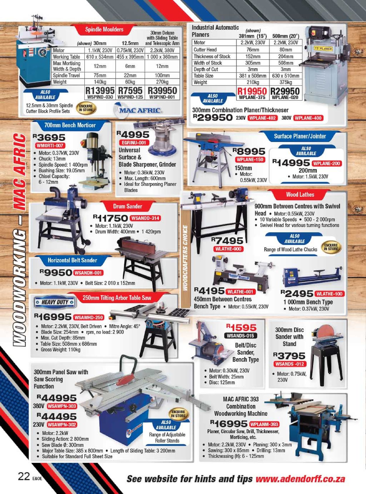 Adendorff Machinery Mart Catalogue from 2021/04/01