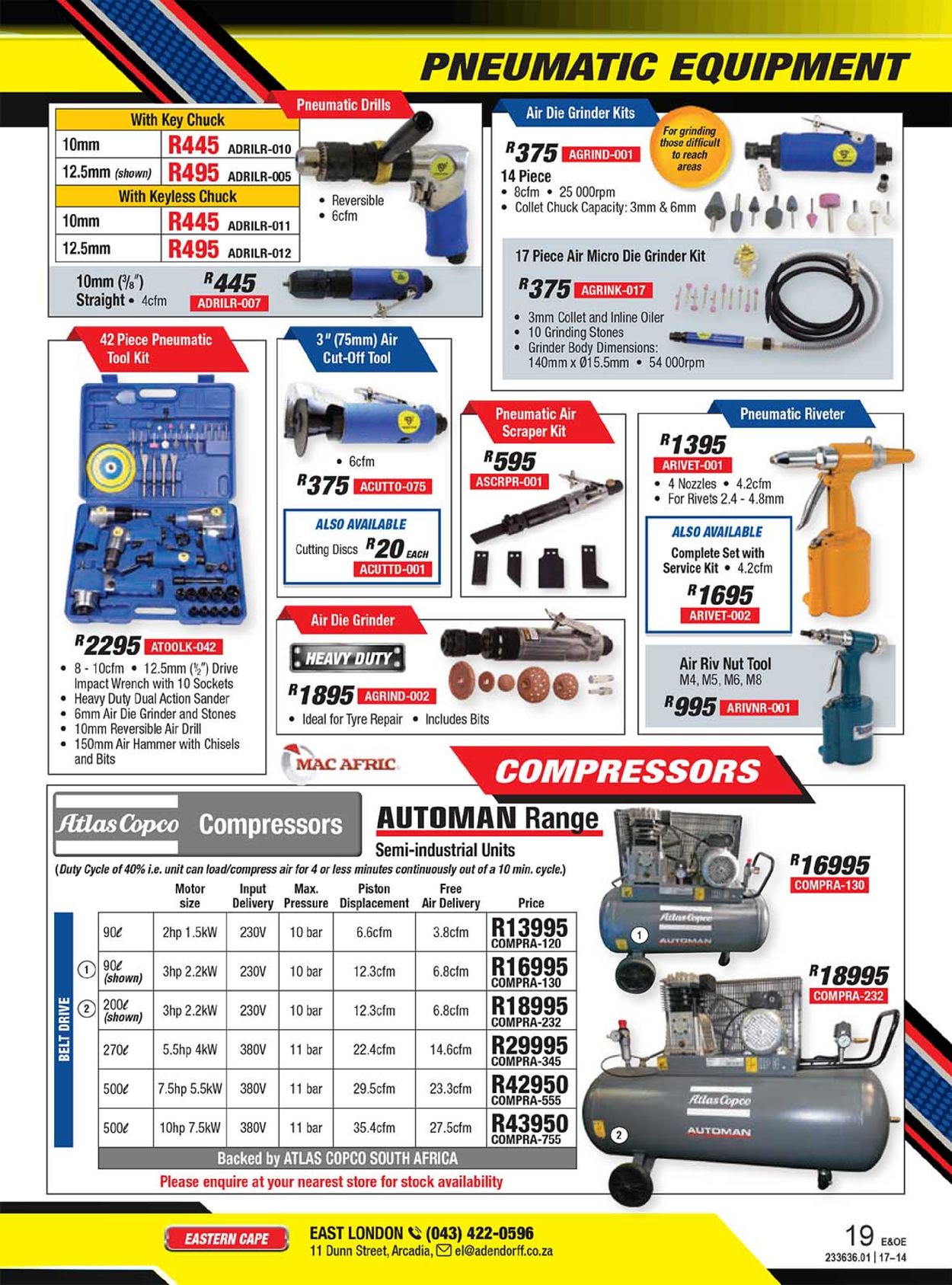 Adendorff Machinery Mart Catalogue from 2022/01/17