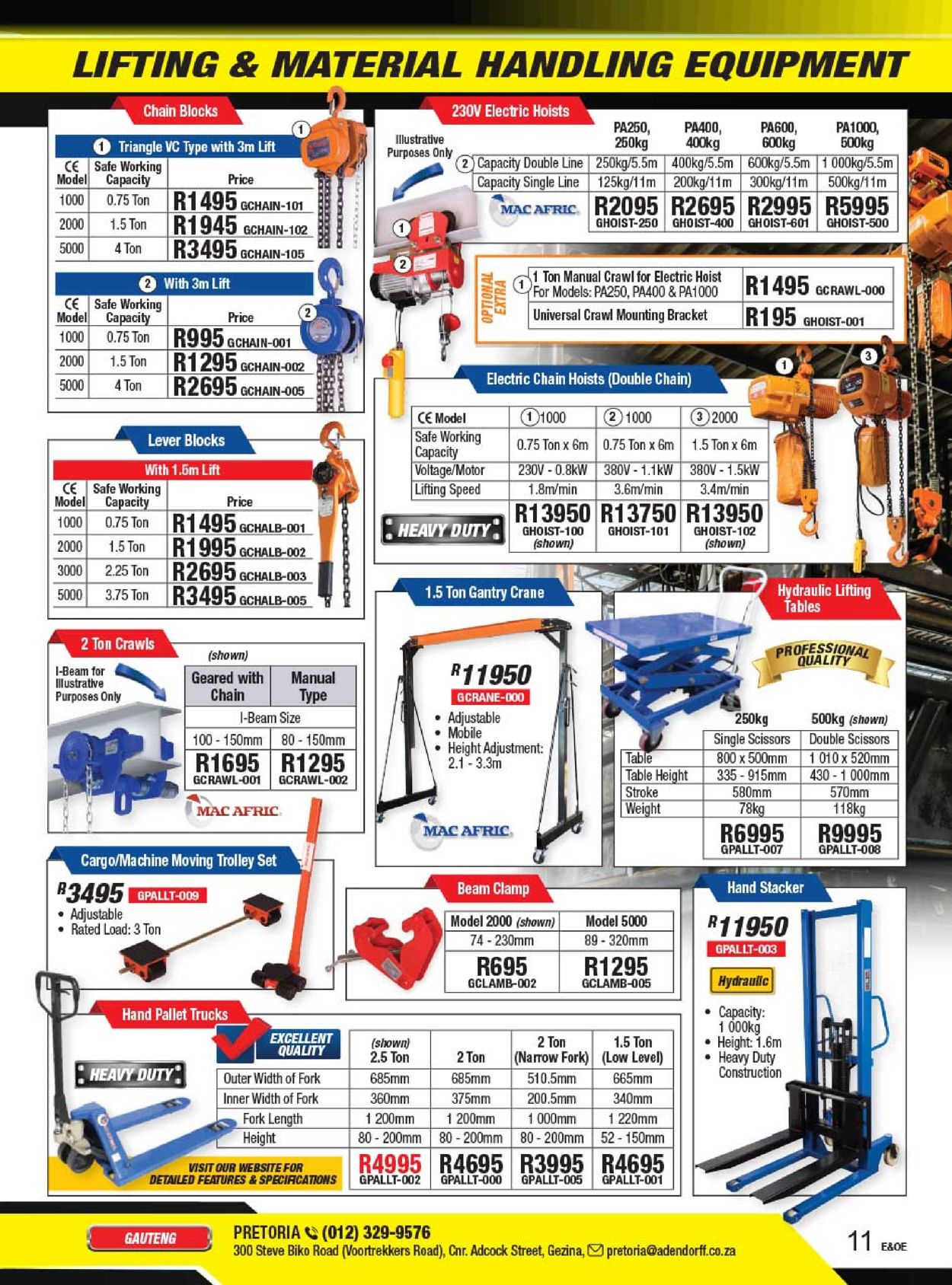 Adendorff Machinery Mart Catalogue from 2022/03/01