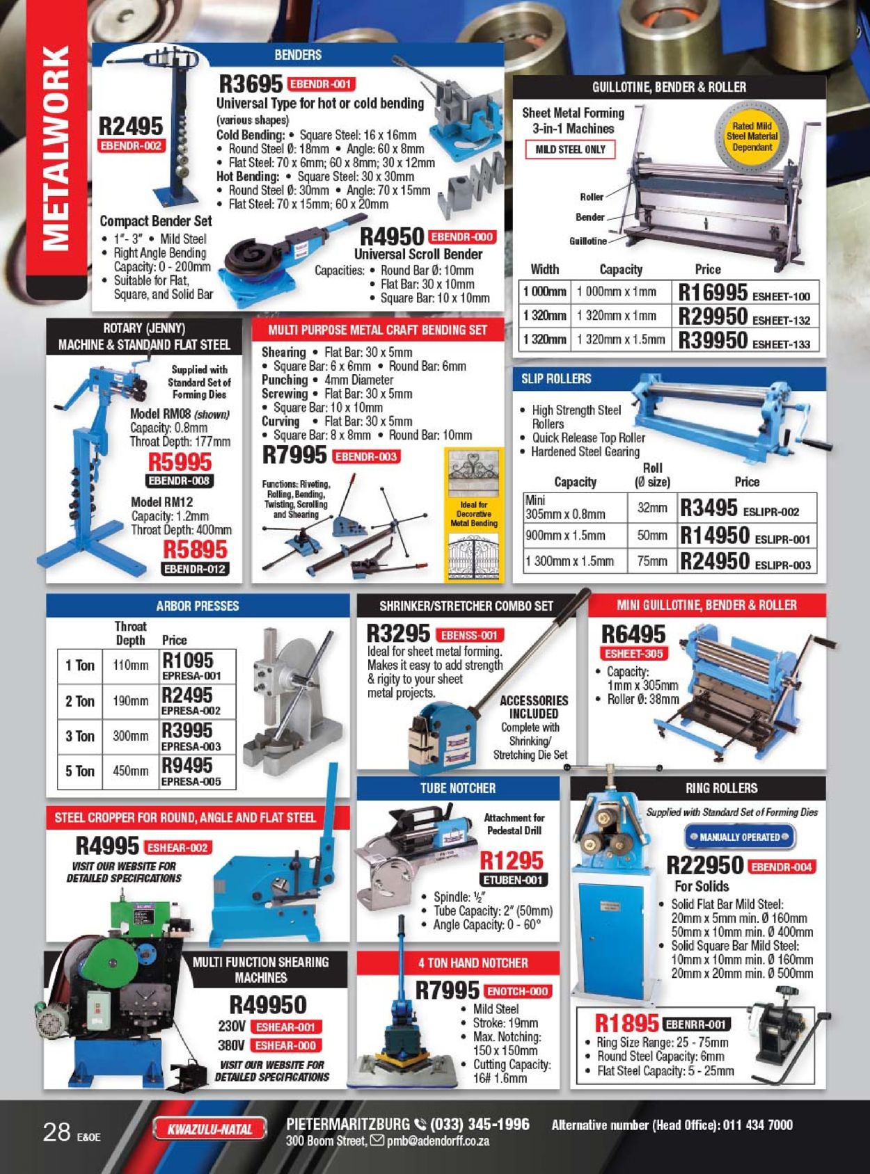 Adendorff Machinery Mart Catalogue from 2022/07/01