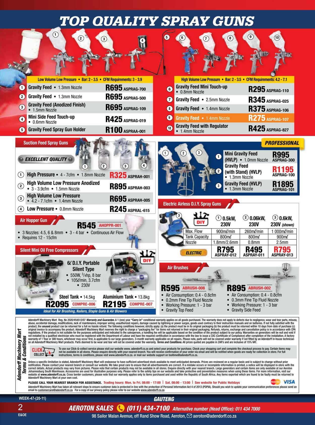 Adendorff Machinery Mart Catalogue from 2023/11/20
