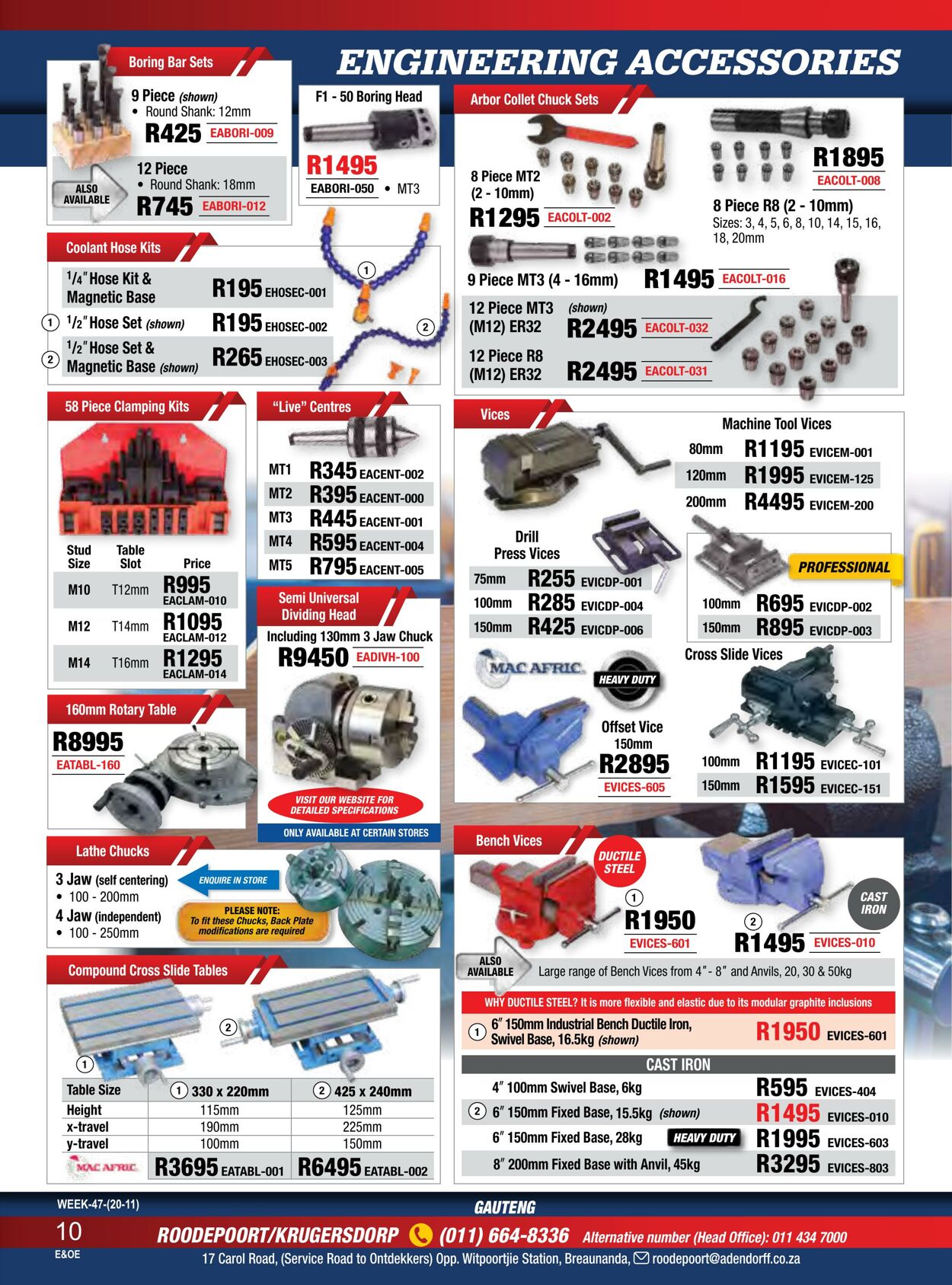 Adendorff Machinery Mart Catalogue from 2023/11/20