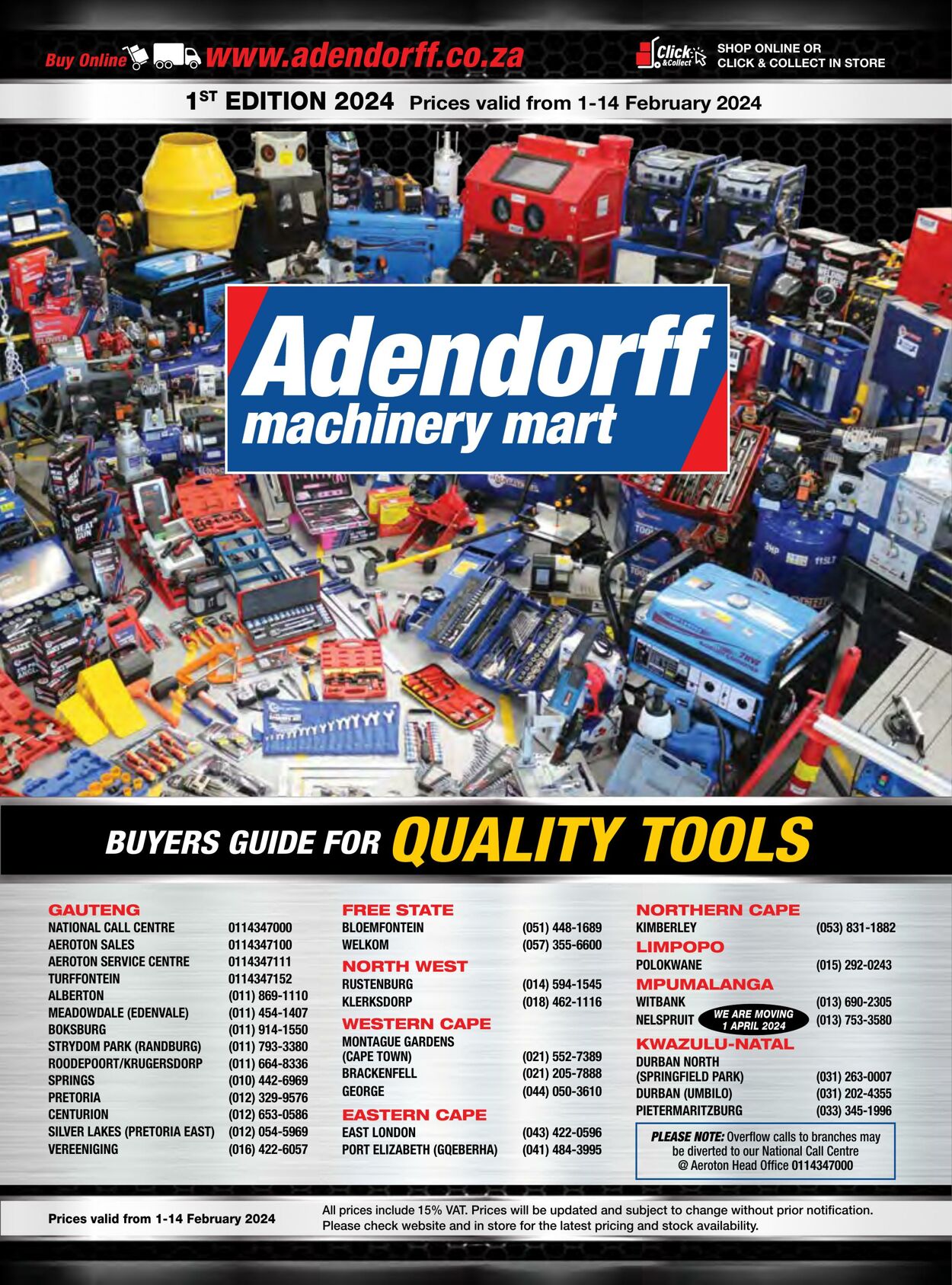 Adendorff Machinery Mart Catalogue from 2024/02/05