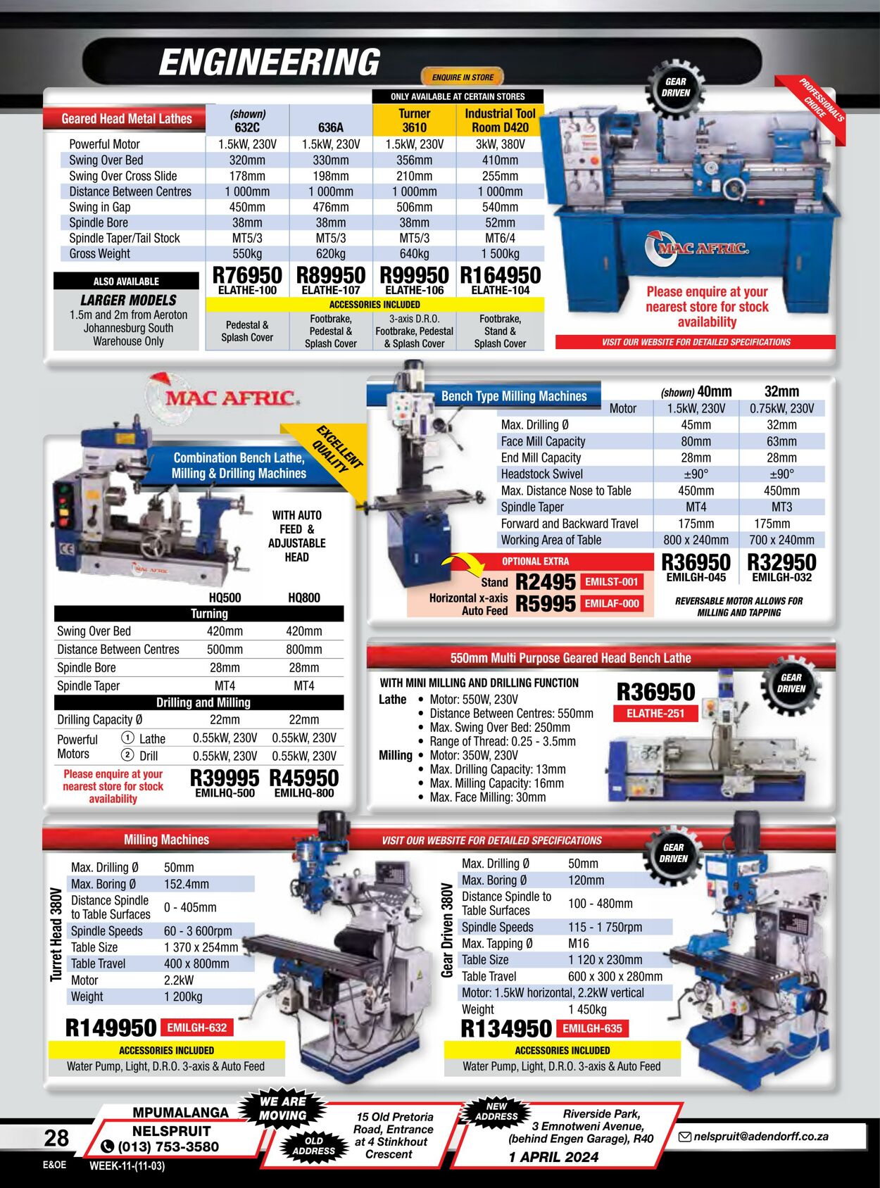 Adendorff Machinery Mart Catalogue from 2024/05/16