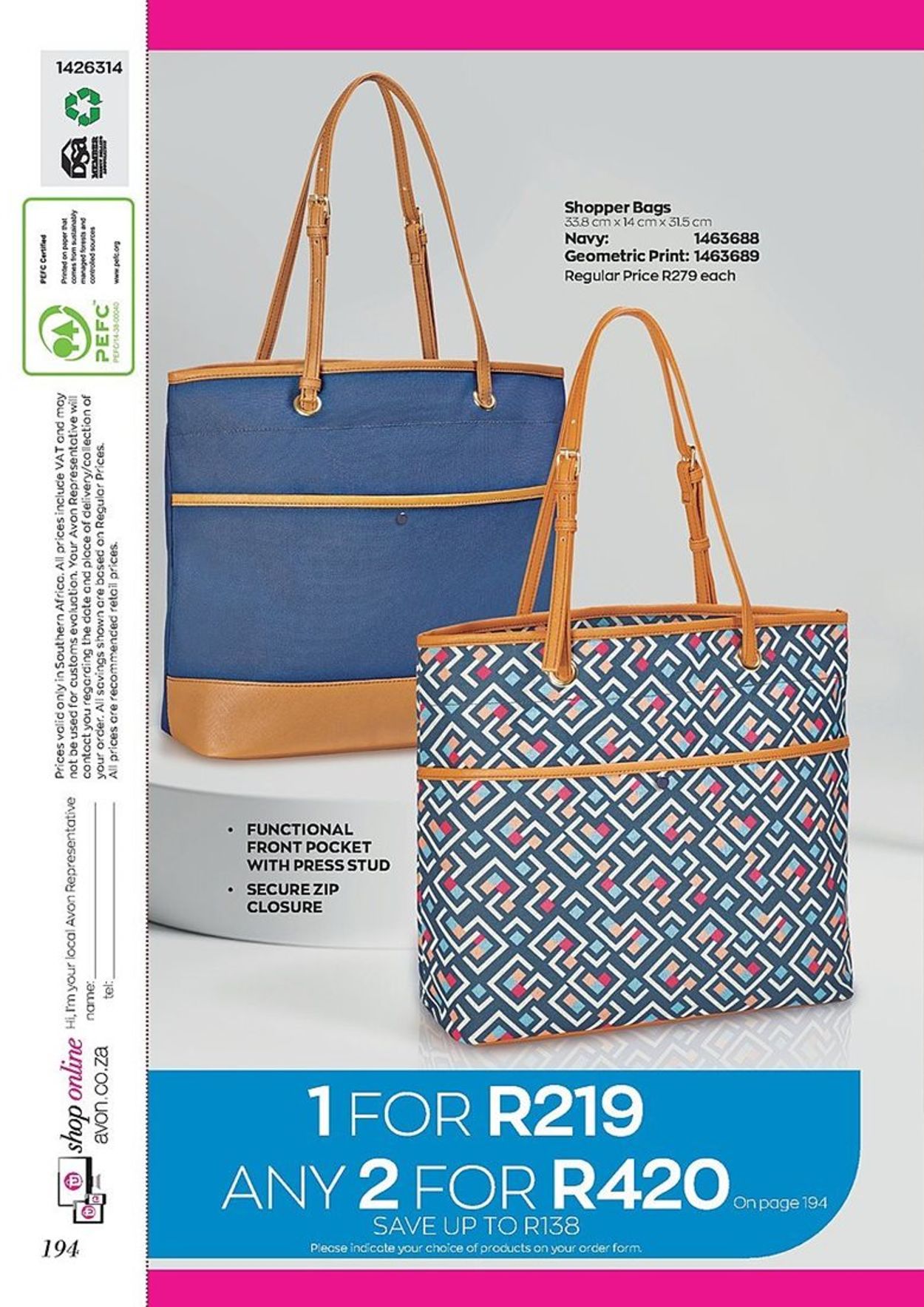 Avon Catalogue from 2022/08/01