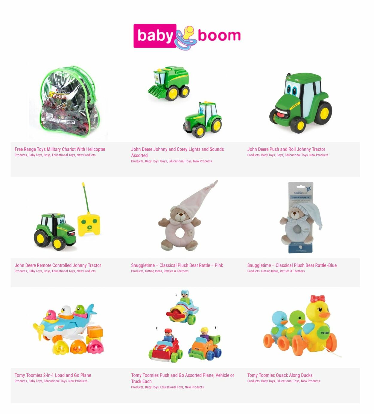 Baby Boom Catalogue from 2022/10/12