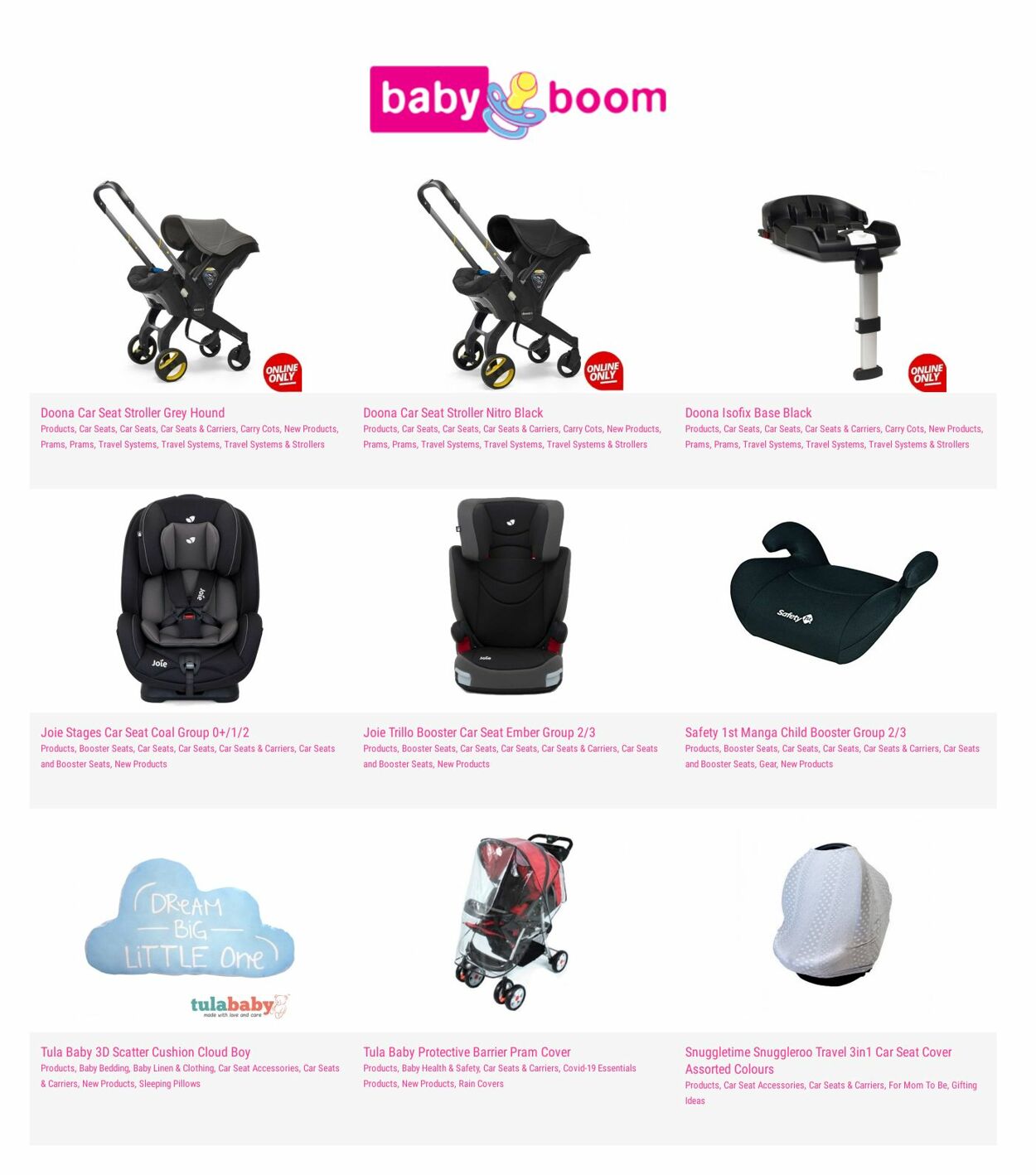 Baby Boom Catalogue from 2022/09/28