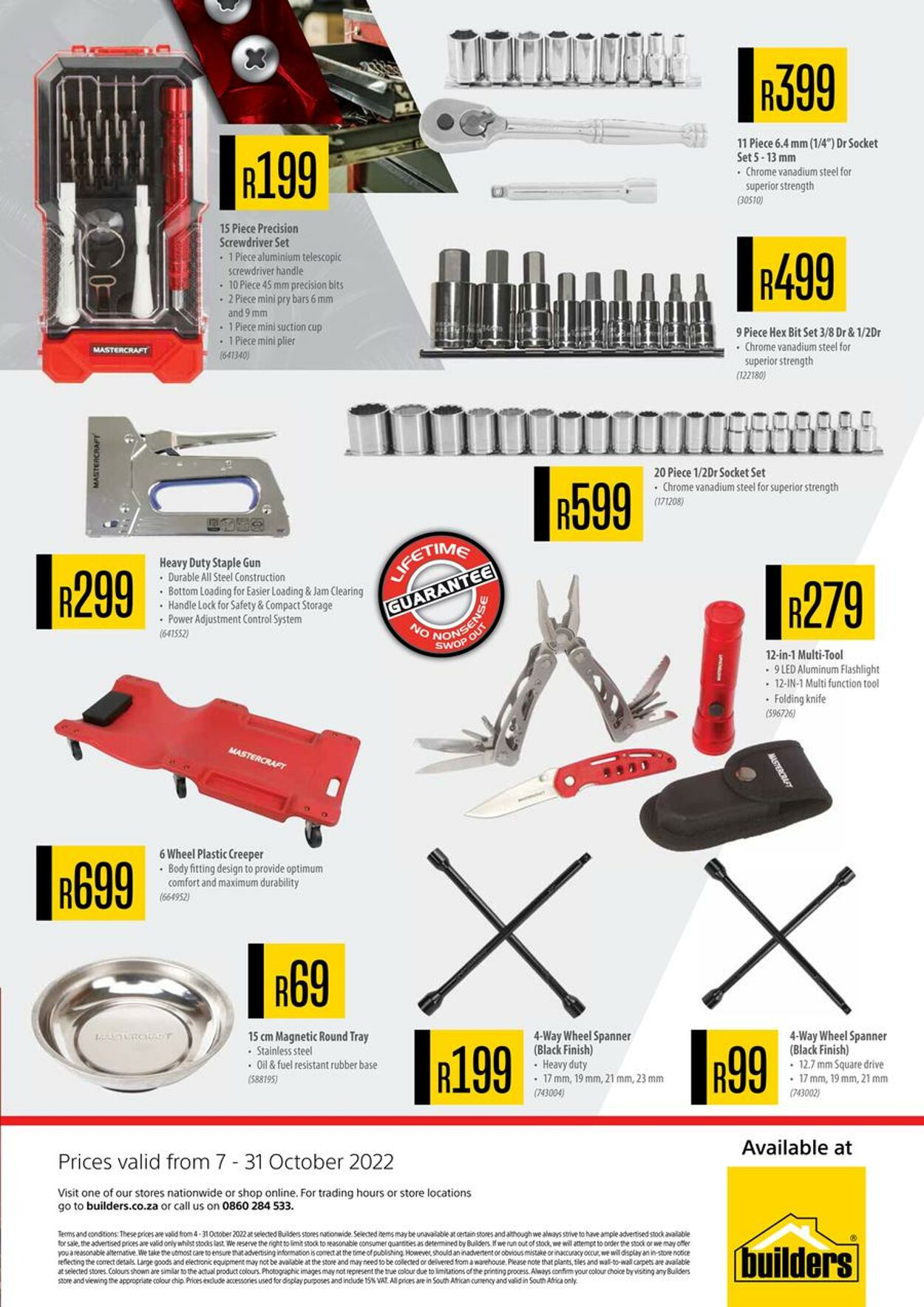 Builders Warehouse Catalogue from 2022/10/07