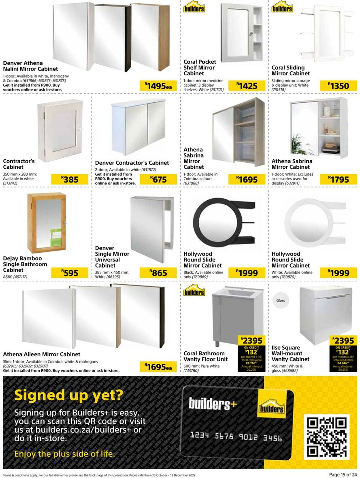 Builders Warehouse Catalogue from 2022/10/25