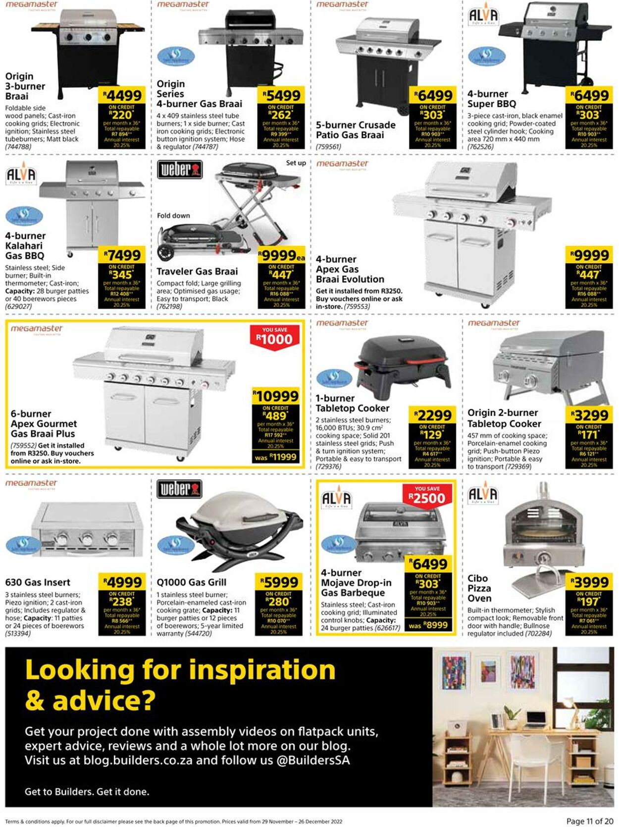 Builders Warehouse Catalogue from 2022/11/29