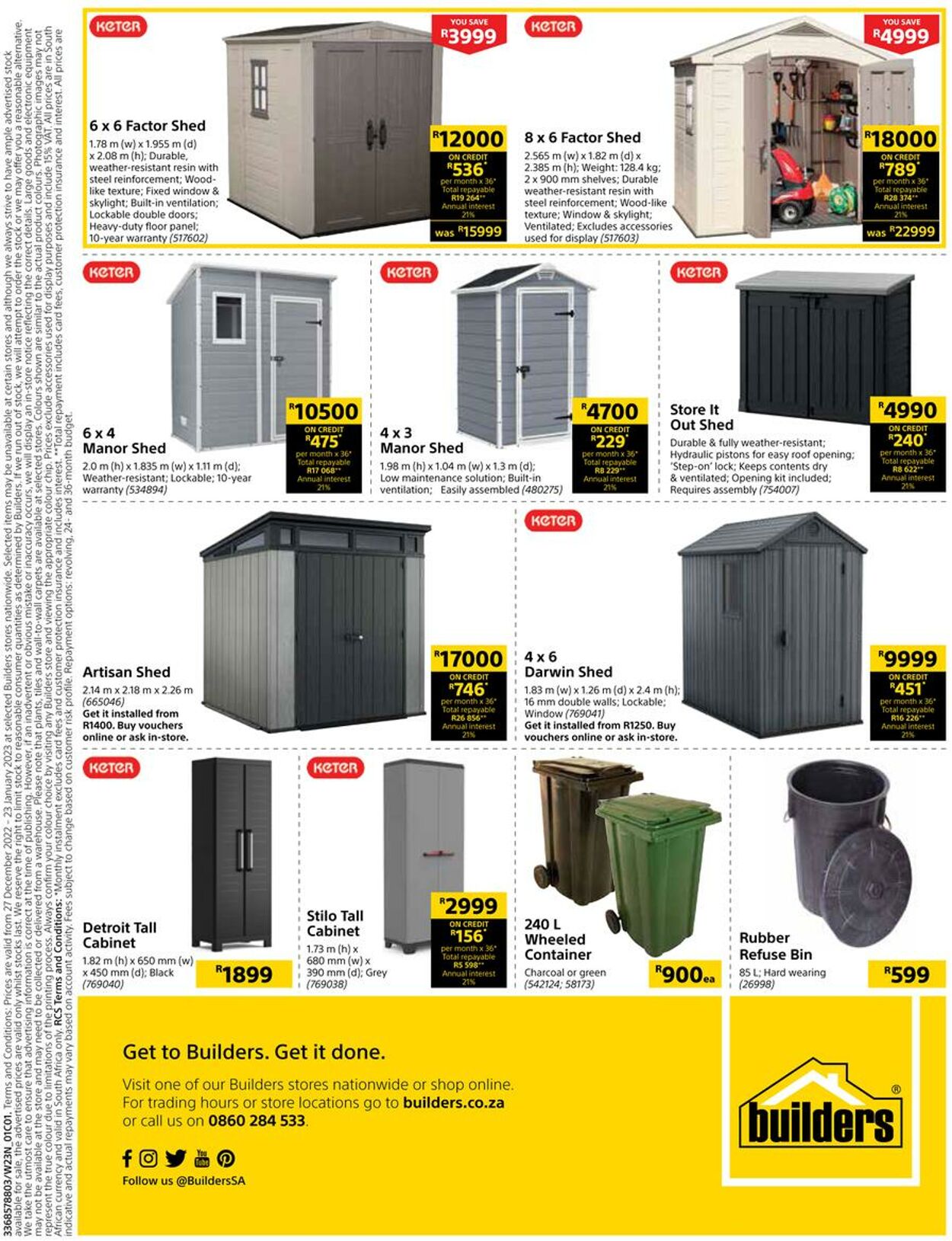 Builders Warehouse Catalogue from 2022/12/27