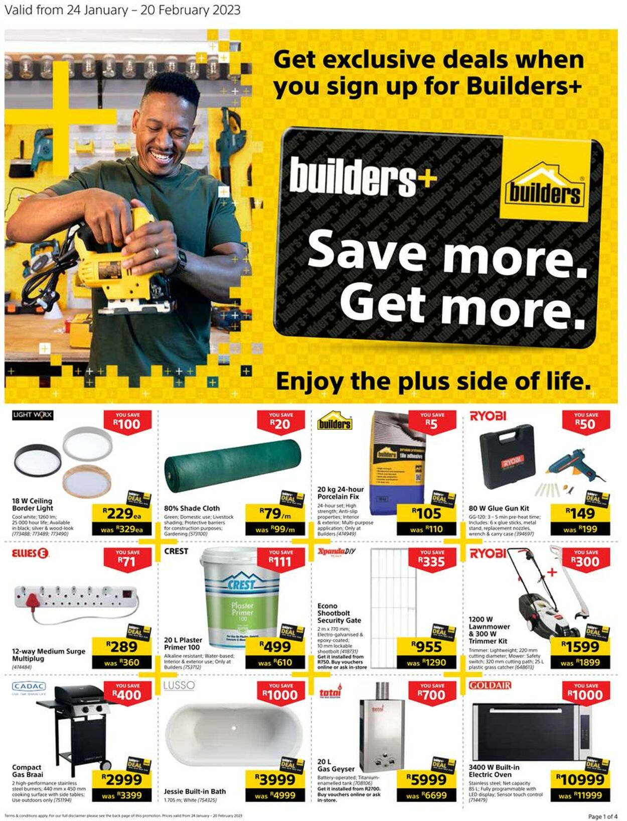 Builders Warehouse Catalogue from 2023/01/24